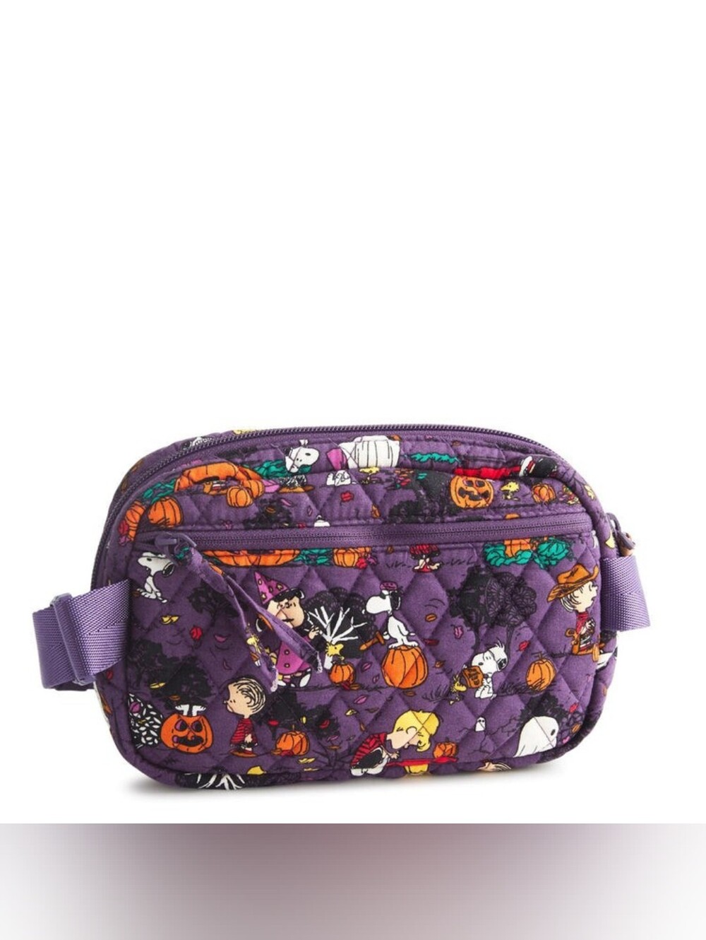 Vera Bradley Peanuts Large Cube Belt Bag - Picture 2 of 3